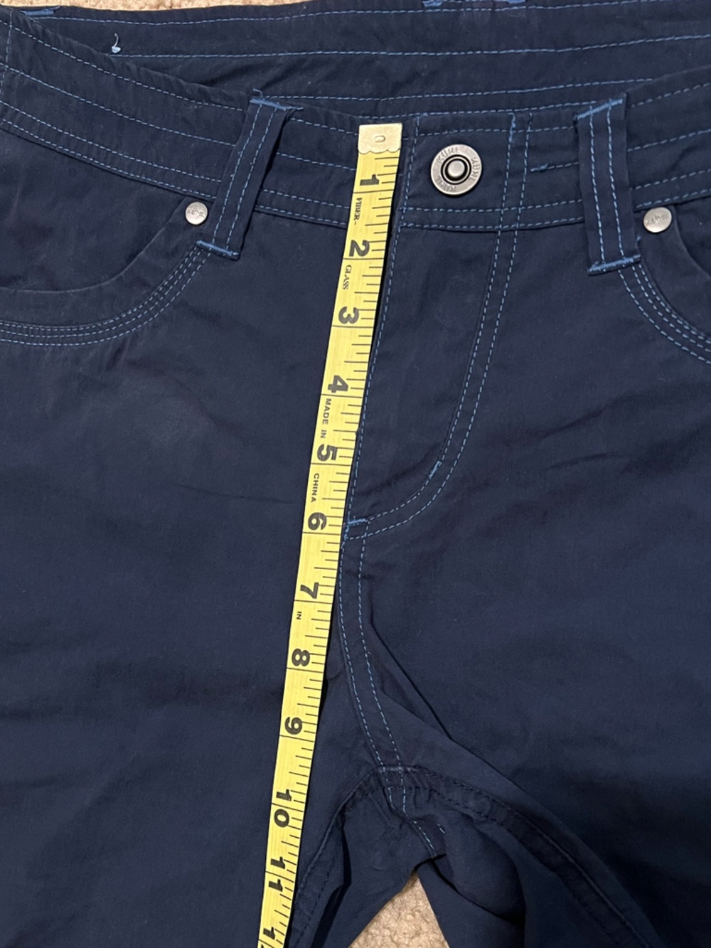 Kuhl Navy Blue Women's Shorts - Picture 5 of 7